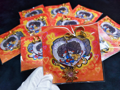 Be with me Sunstorm×Starscream Acrylic key charm