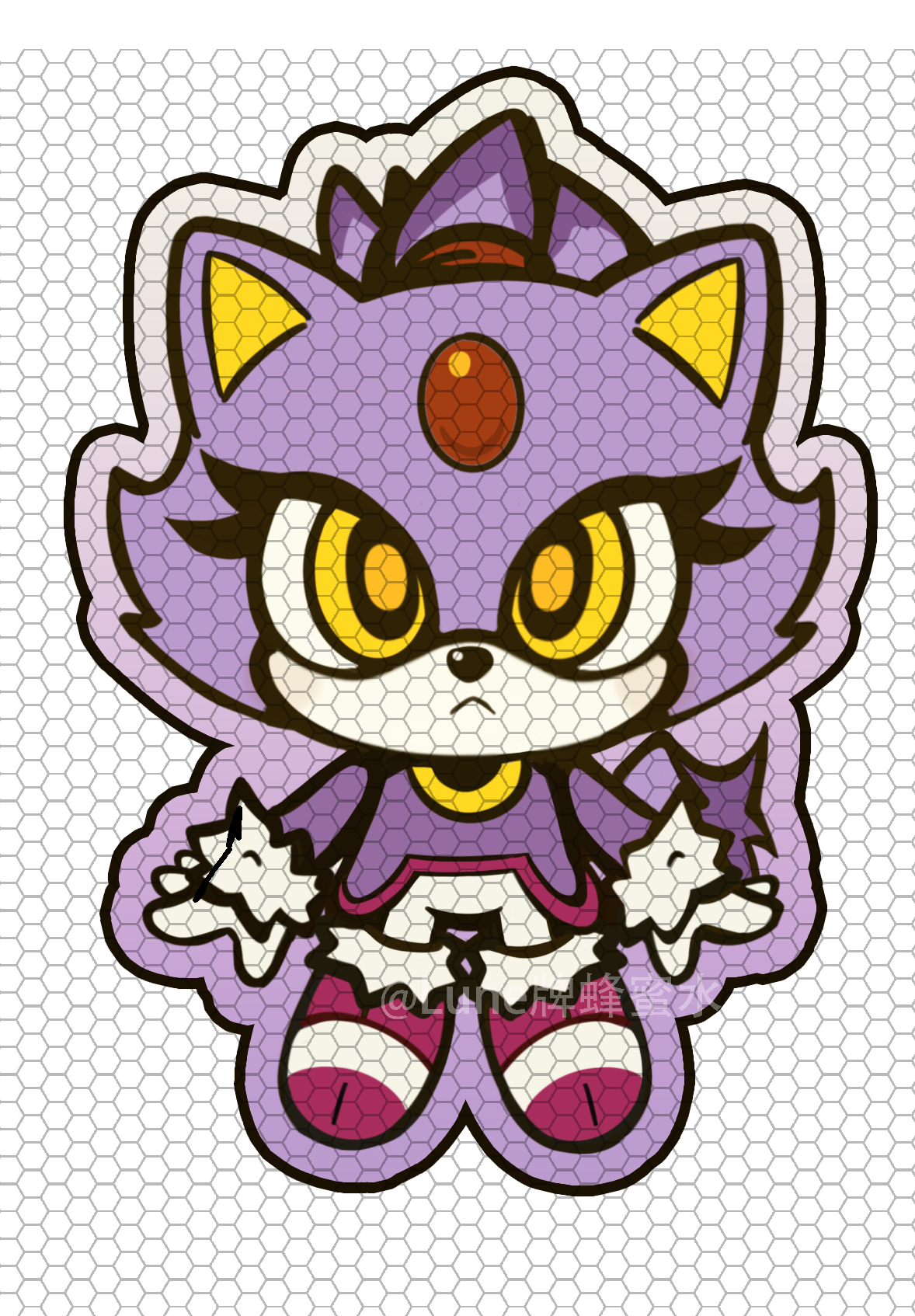 [Pre-order] Sonic Series Thick Acrylic Stand & Keychain