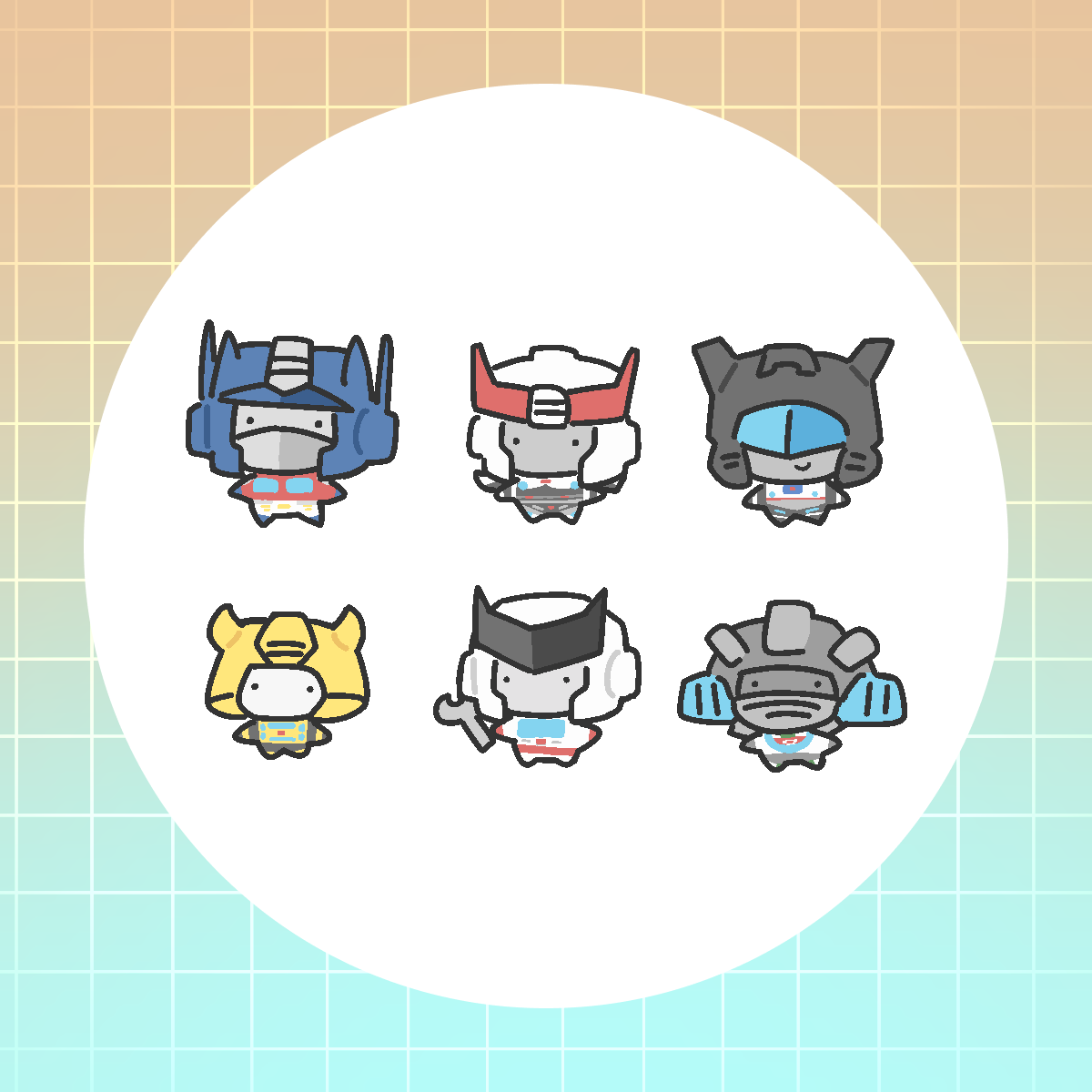 [Pre-order] G1 TINIES!! - shaker charm + inserts