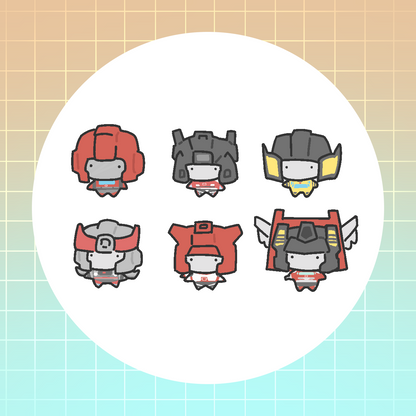 [Pre-order] G1 TINIES!! - shaker charm + inserts