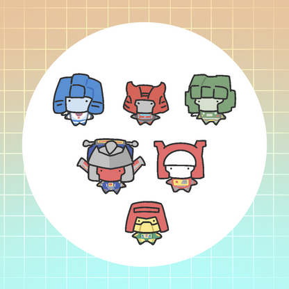[Pre-order] G1 TINIES!! - shaker charm + inserts