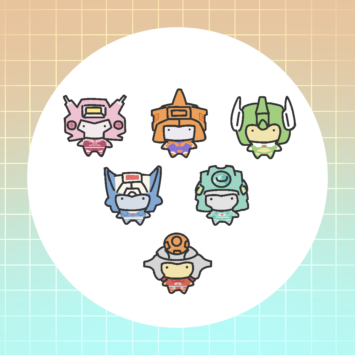 [Pre-order] G1 TINIES!! - shaker charm + inserts