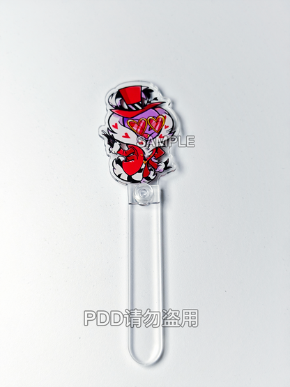 [Pre-order] The Vees Photo Prop Stick & Holographic Detachable Acrylic Charm