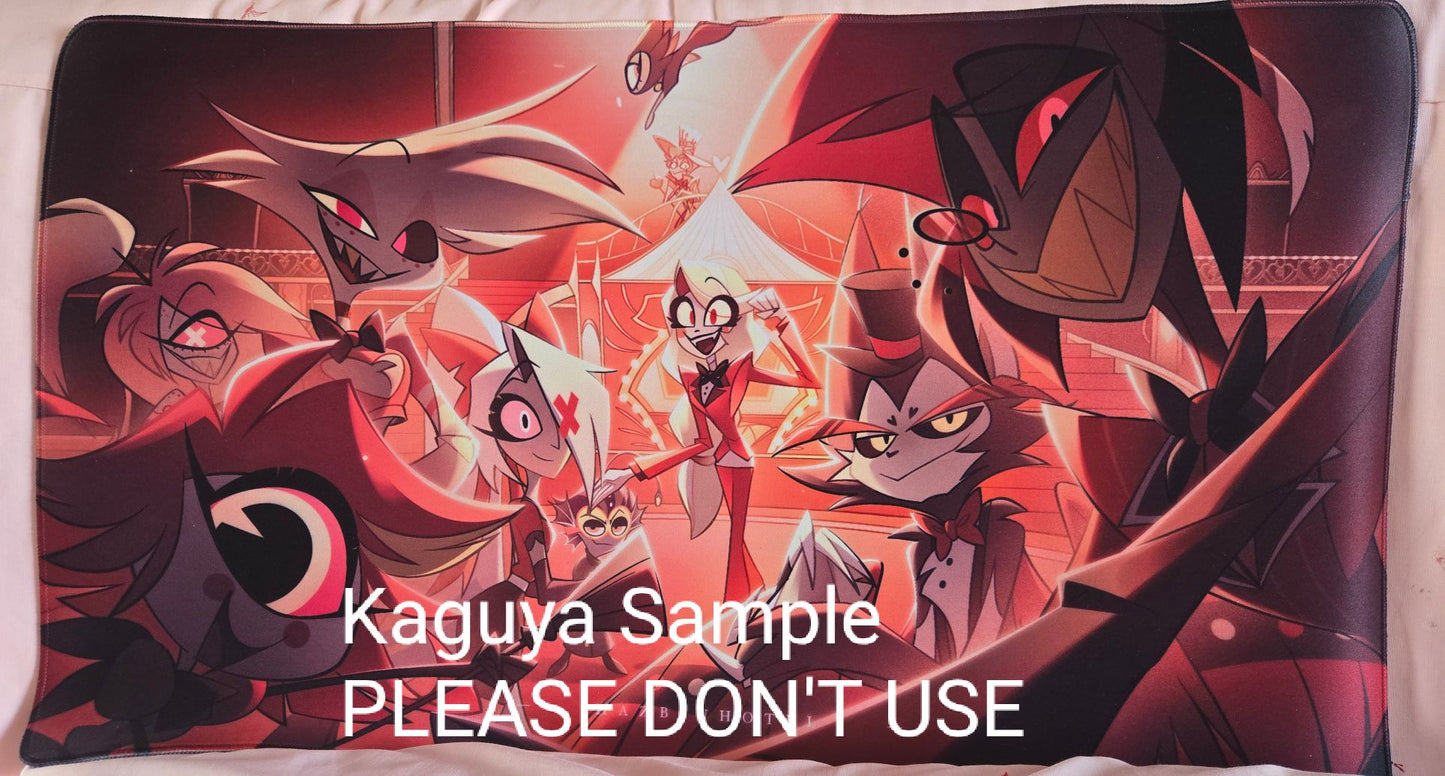 Welcome to the Hazbin Hotel Post Cards/Raster Card/Table Pad