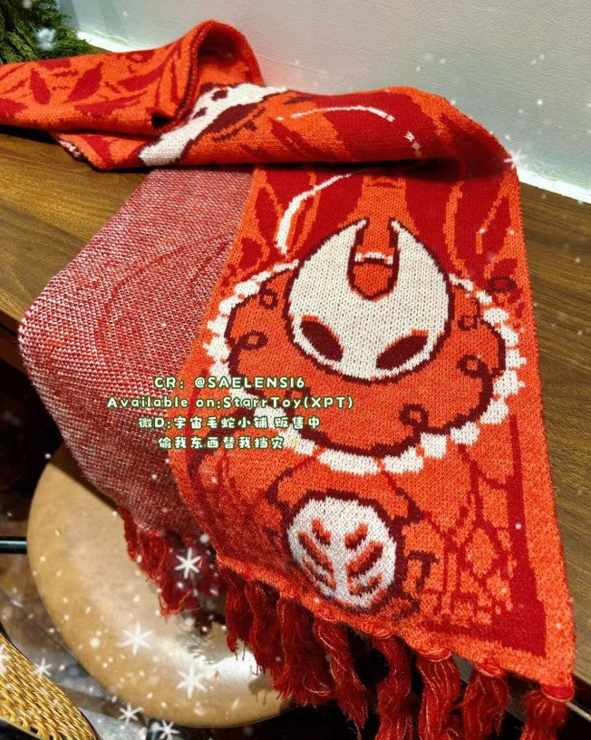 [Pre-order] Silksong Hornet& Fleas Knitted Scarf