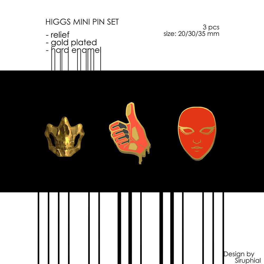 [Pre-Order] Higgs pin set