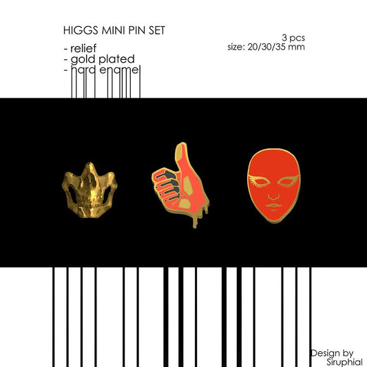 [Pre-Order] Higgs pin set