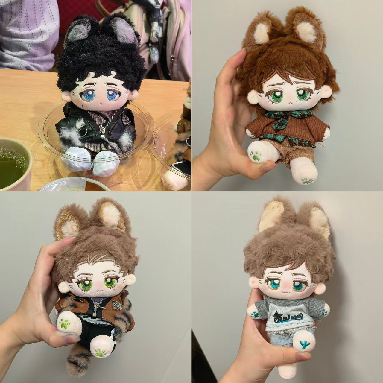Supernatural 16cm cotton dolls | Castiel / Dean / Sam / Jack
