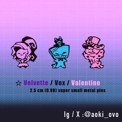 [Pre-order] HH small metal pins 3v