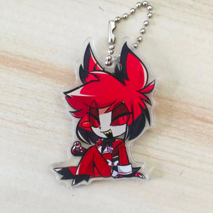 [Instock]Coffee & Kimono Beaded Keychain