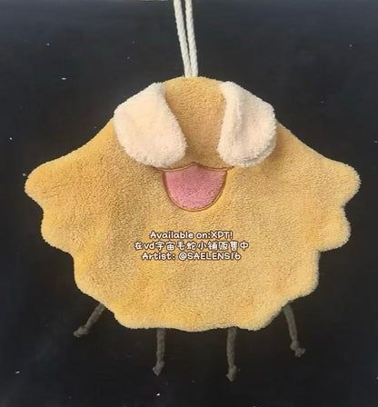 [Pre-order]Silksong Flea Hanging Hand Towel(20cm) & Plush Keychain(10cm with squeaker)