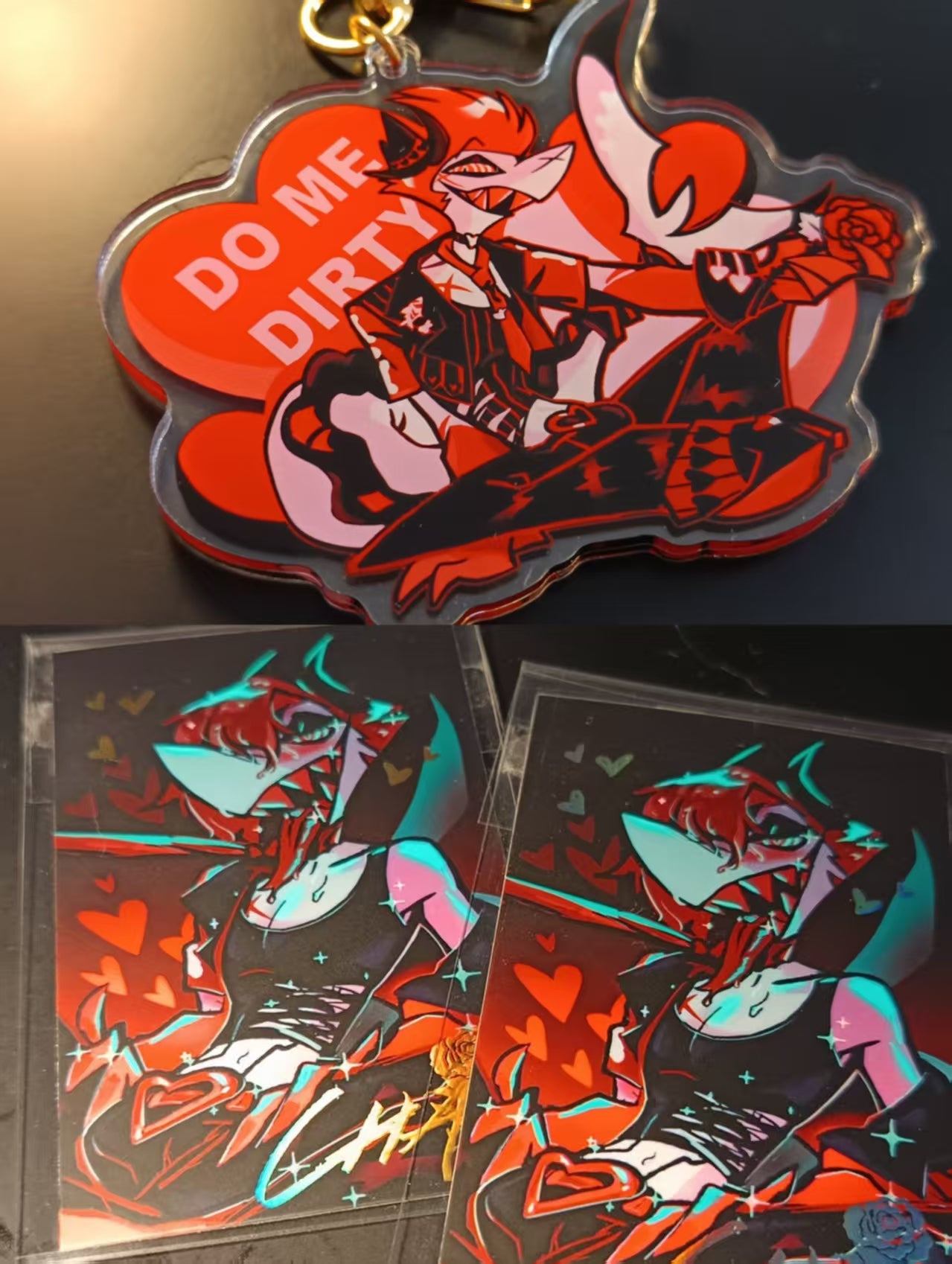 [In stock]❤️🖤Valentine's Day Straz