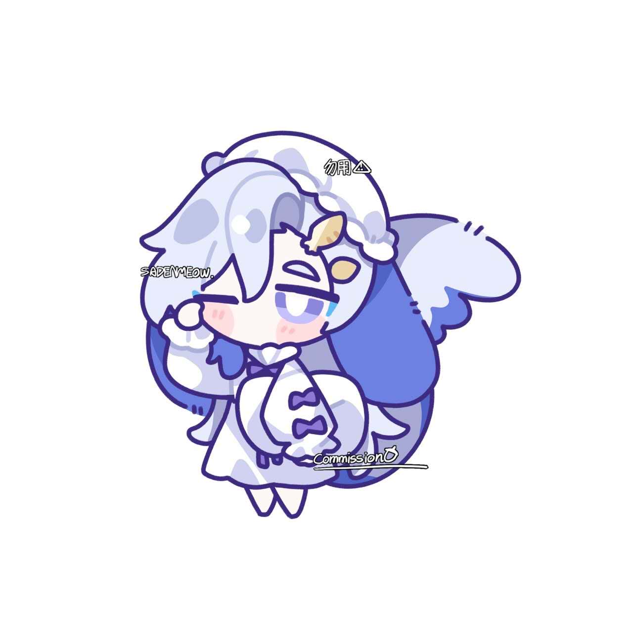 [Pre-sale]Neuvillette’s Otter Bun Plushie Eimeiryo &saden_meow