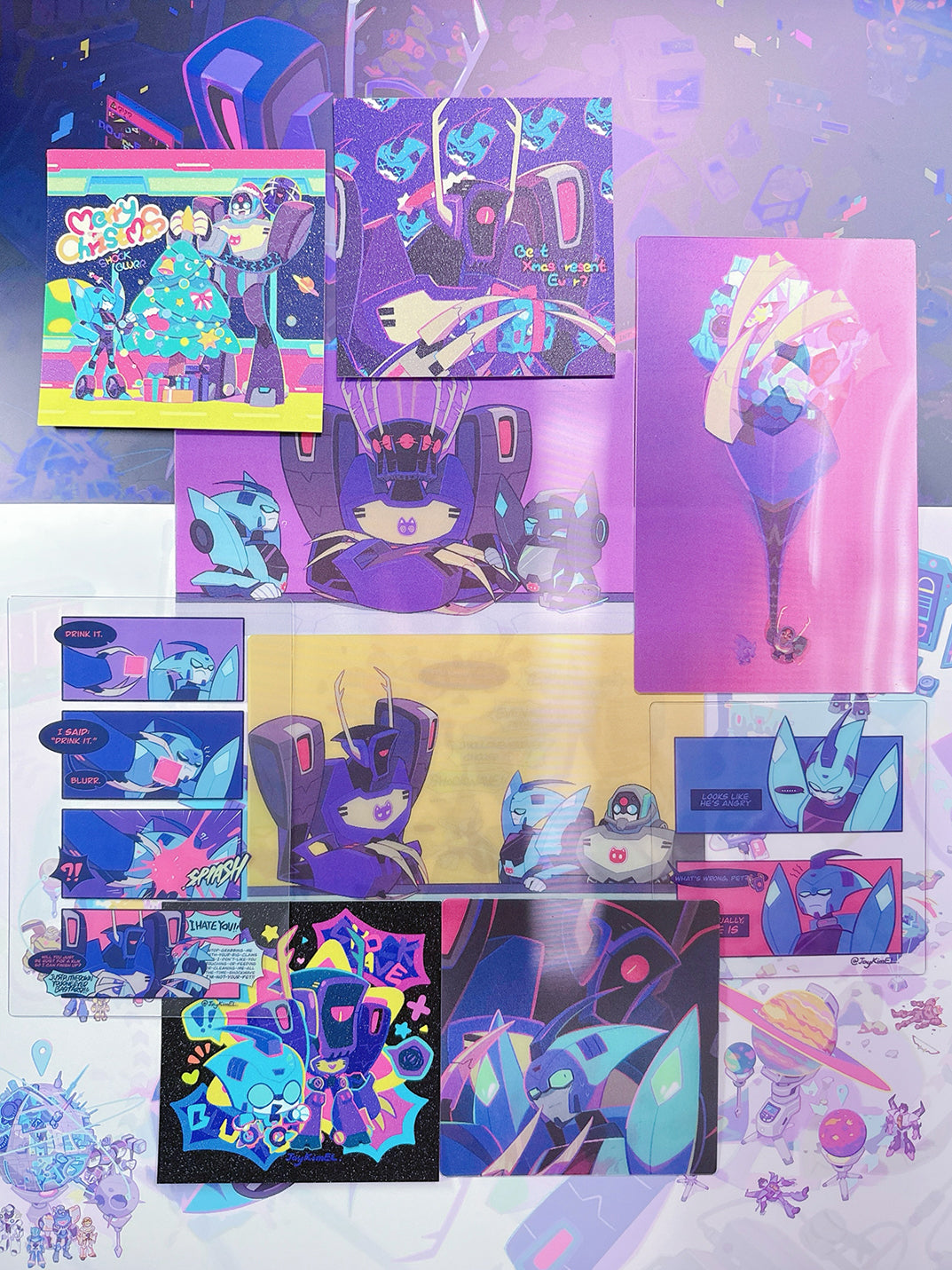 ShockBlurr Postcard Set C