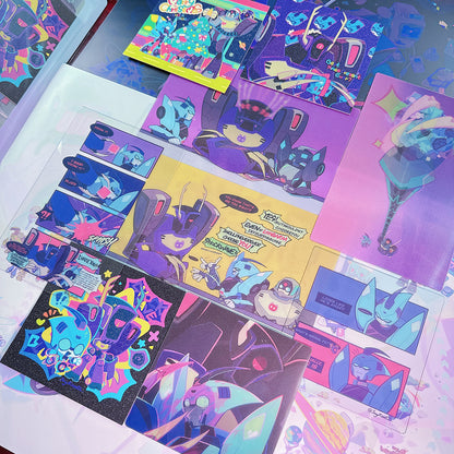 ShockBlurr Postcard Set C