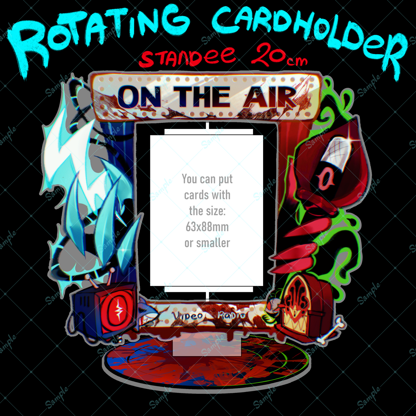 [Pre-order]Radiostatic Rotating Cardholder Standee / Cardstandee
