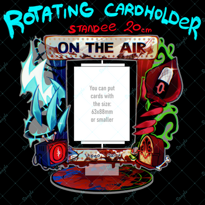 [Pre-order]Radiostatic Rotating Cardholder Standee / Cardstandee