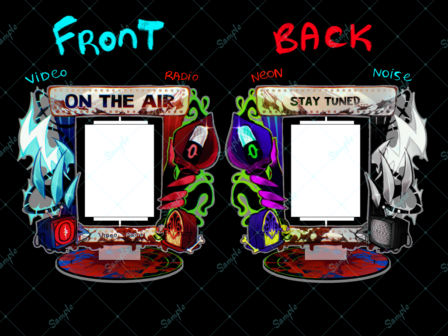 [Pre-order]Radiostatic Rotating Cardholder Standee / Cardstandee