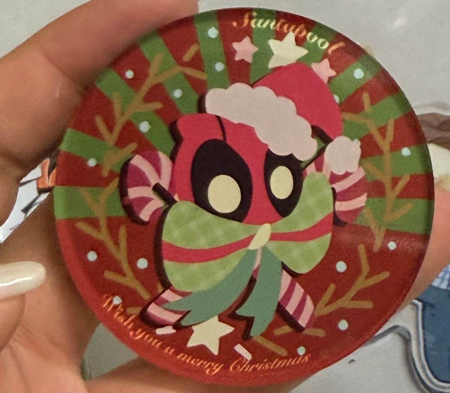[Pre-order] Santapool Christmas fridge magnet
