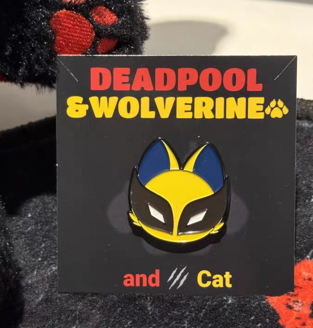 Super Cat Metal Badge