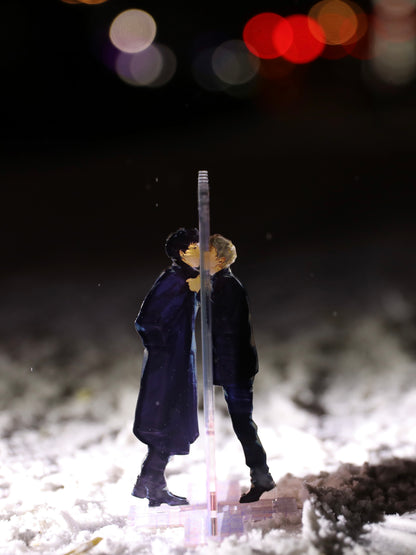 [In Stock] BBC Sherlock Johnlock Railing-Themed Acrylic Stand