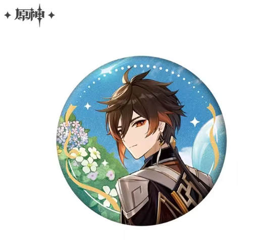 [Genshin Impact] Anniversary Celebration Series – Zhongli Badge