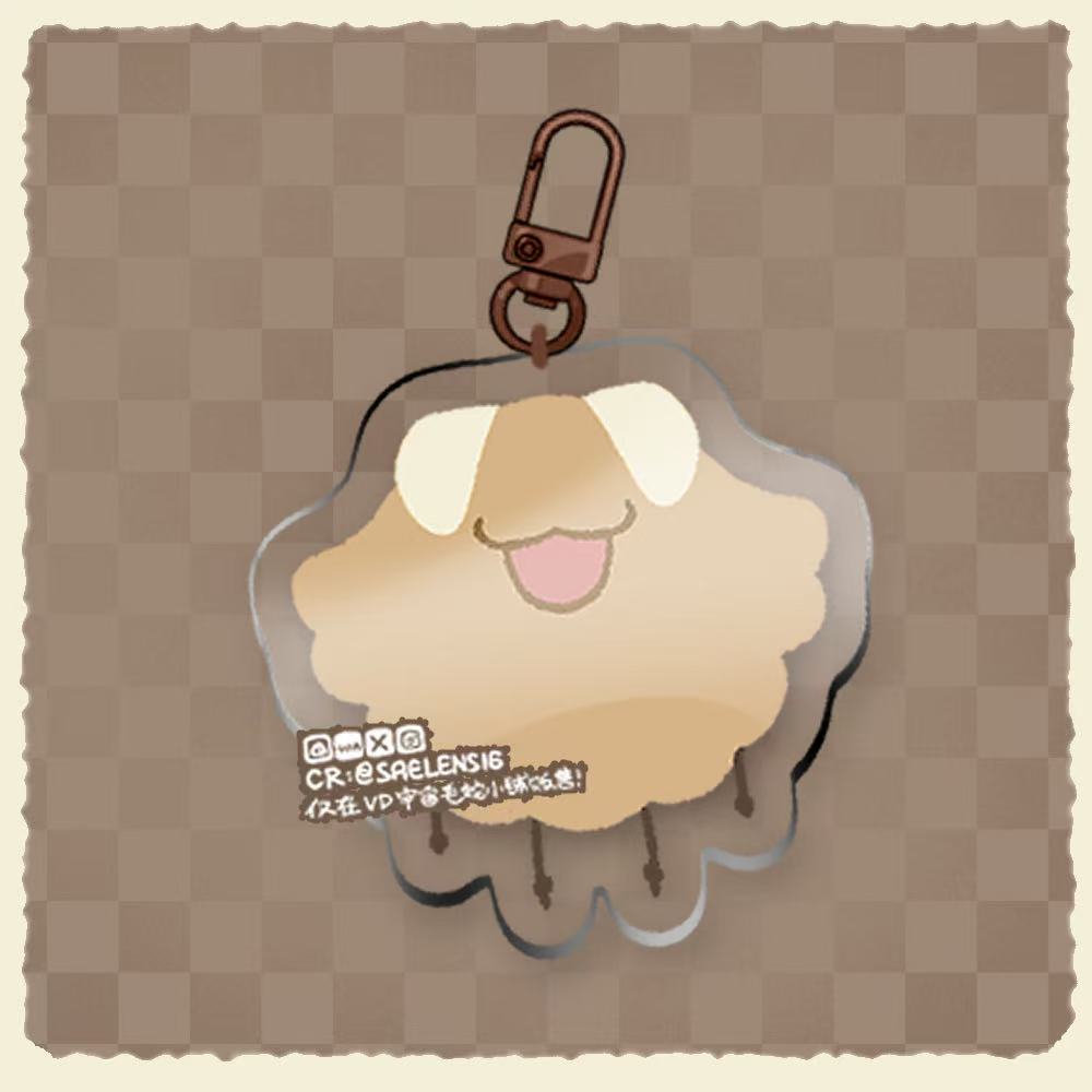 [Pre-order]Silksong Flea Hanging Hand Towel(20cm) & Plush Keychain(10cm with squeaker)