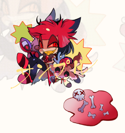 [Pre-order]Alastor / Lucifer Full-cut edgeless acrylic stand