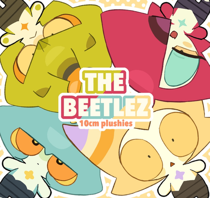 10cm Beetlez Series Plush Doll