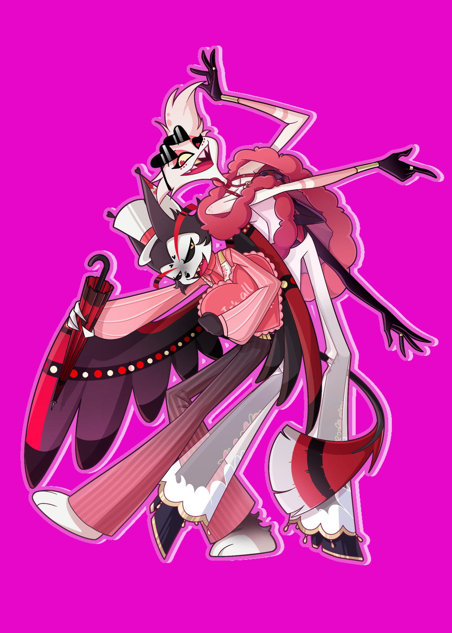 [pre-order]HUSKERDUST-2026 Valentine's Day Husk & Angel Dust Standee