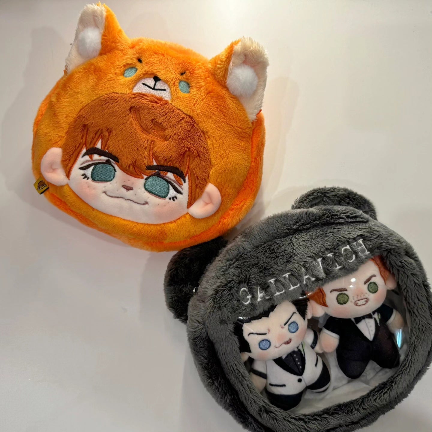 GV：fox plush wallet & mouse plush wallet
