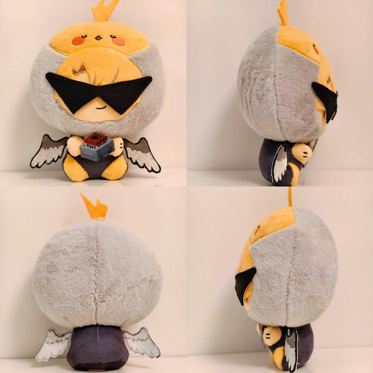 [Pre-order] UU&LS Animal Head Plushie With Keychain (Removable Magnetic Accessory)