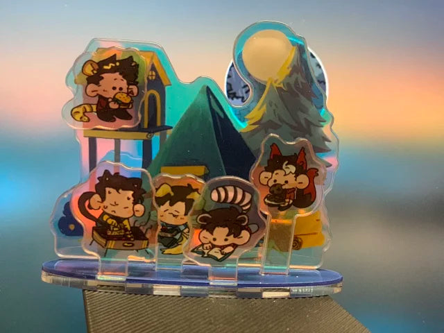 [Pre-order] Batfam Holographic Multi-Slot Full-Print Standee Blind Bag - Halloween & Christmas Editions