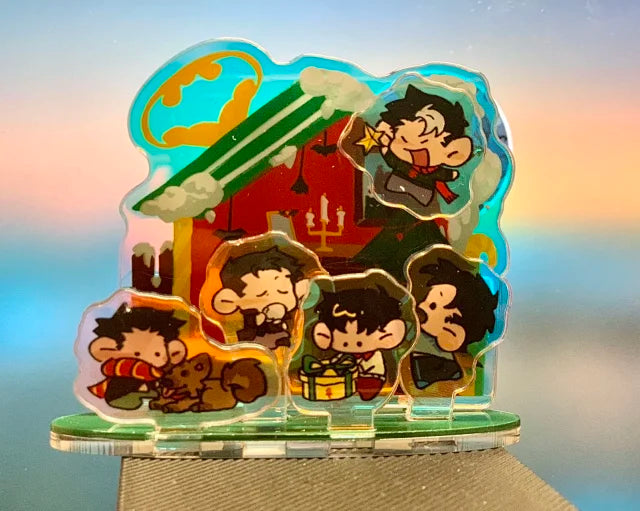 [Pre-order] Batfam Holographic Multi-Slot Full-Print Standee Blind Bag - Halloween & Christmas Editions
