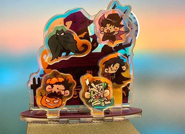 [Pre-order] Batfam Holographic Multi-Slot Full-Print Standee Blind Bag - Halloween & Christmas Editions