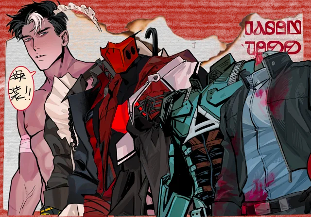 [Pre-order] DC Jason Todd Acrylic Dress-Up Standee Set