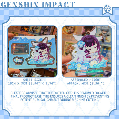 [Pre-order]GenshinImpact FanArt WinterFluffy Series  Acrylic Standee