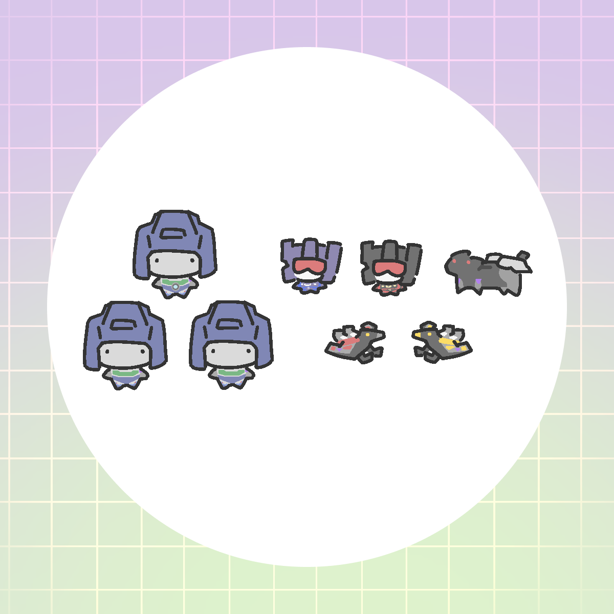 [Pre-order] G1 TINIES!! - shaker charm + inserts