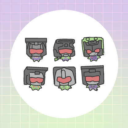 [Pre-order] G1 TINIES!! - shaker charm + inserts