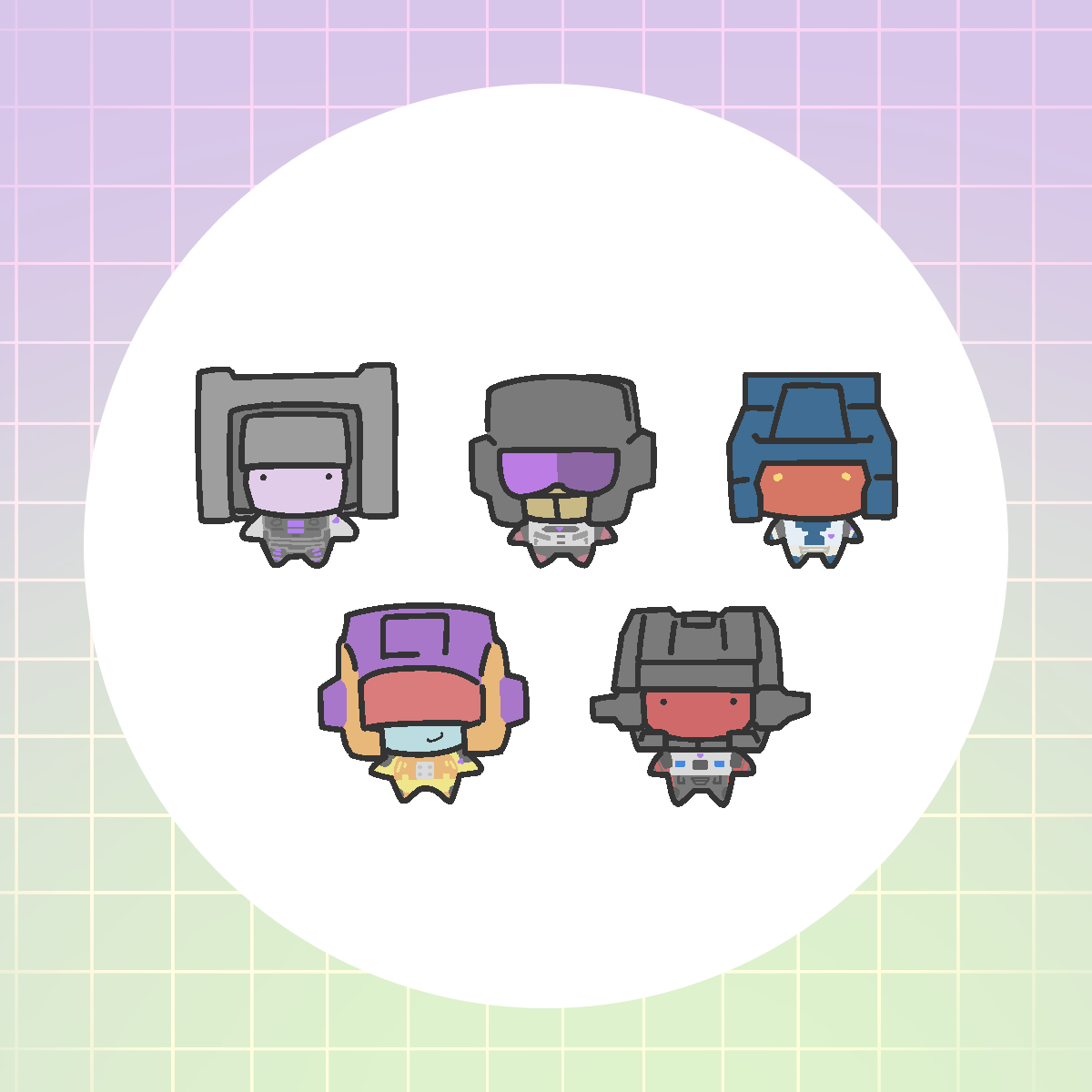 [Pre-order] G1 TINIES!! - shaker charm + inserts
