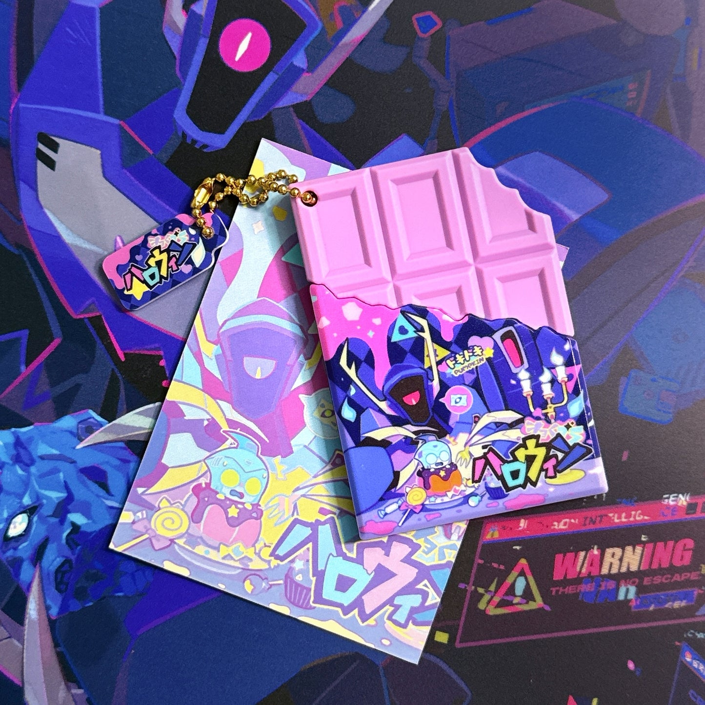 ShockBlurr Halloween Chocolate Rubber Charm