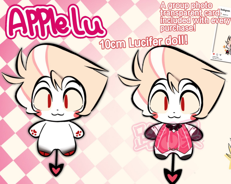 [pre-order]AppleLu 10cm plushie