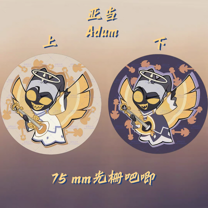Lenticular Metal Badge