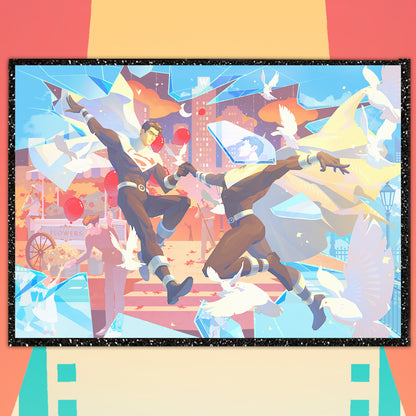 Superbat Bright Dreams Double-sided Postcard/Color Paper