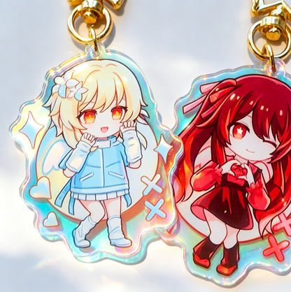 Genshin Impact Cue Chibi Acrylic Keychain