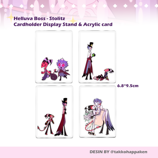 [Pre-order]-Helluva Boss -Stolitz Cardholder Display Stand