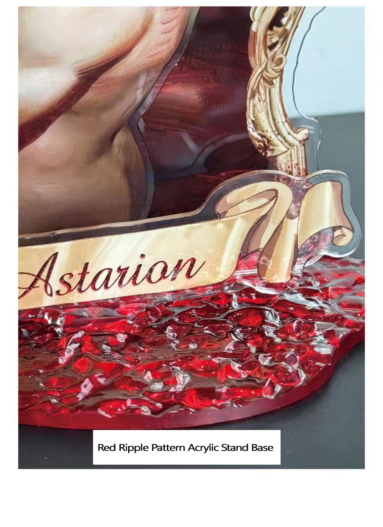 Astarion“Crimson Bath” Collection：Acrylic Standee + Badge Set