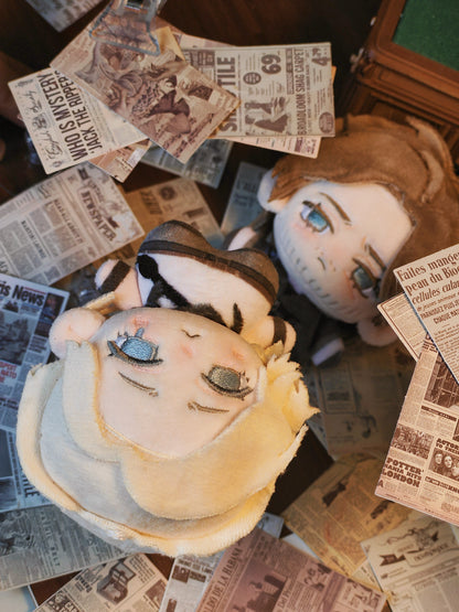 [Pre-sale]Leon S. Kennedy and Grace Ashcroft 10cm plush doll