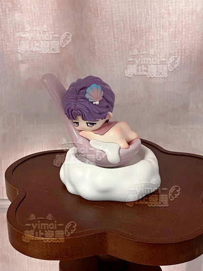 [Pre-order] Rotatable Glutinous Rice Ball Lying Chibi Figure
