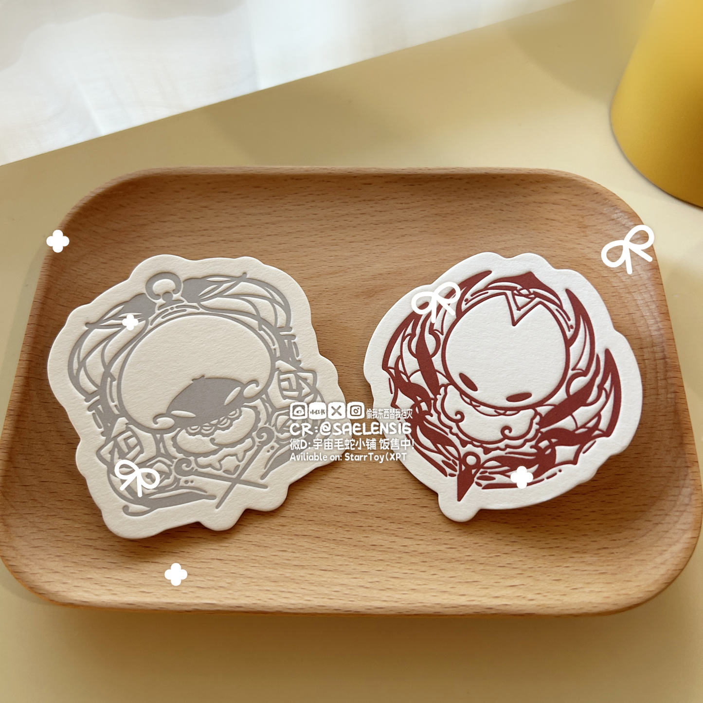 Silksong Hornet & Lace Paper Pin